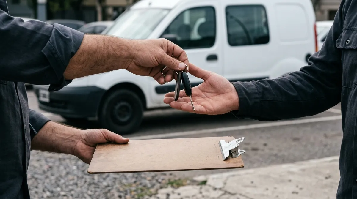 Escena editorial sobre qué hace un fleet manager
